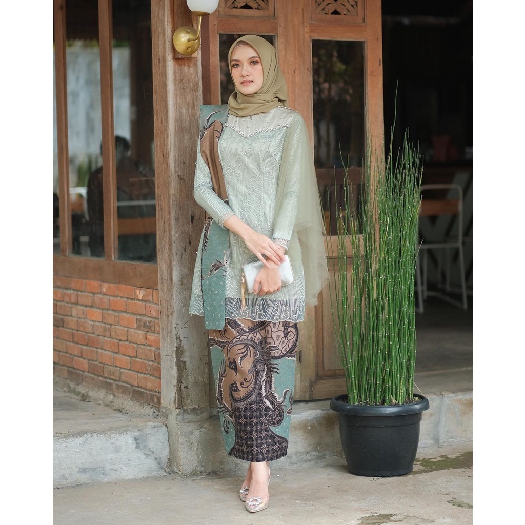 TERMURAH // Set Kebaya Lidya Veka Series by Dayana Batik Set Tunik Sarimbit Atasan Kemeja Lamaran Ko