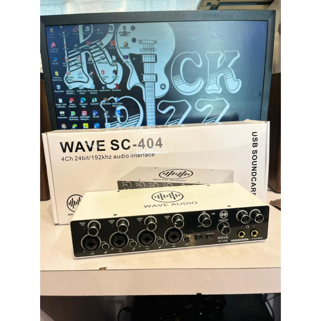 WAVE AUDIO WAVE SC-404 AUDIO INTERFACE/WAVE AUDIO WAVE SC-404 AUDIO INTERFACE
