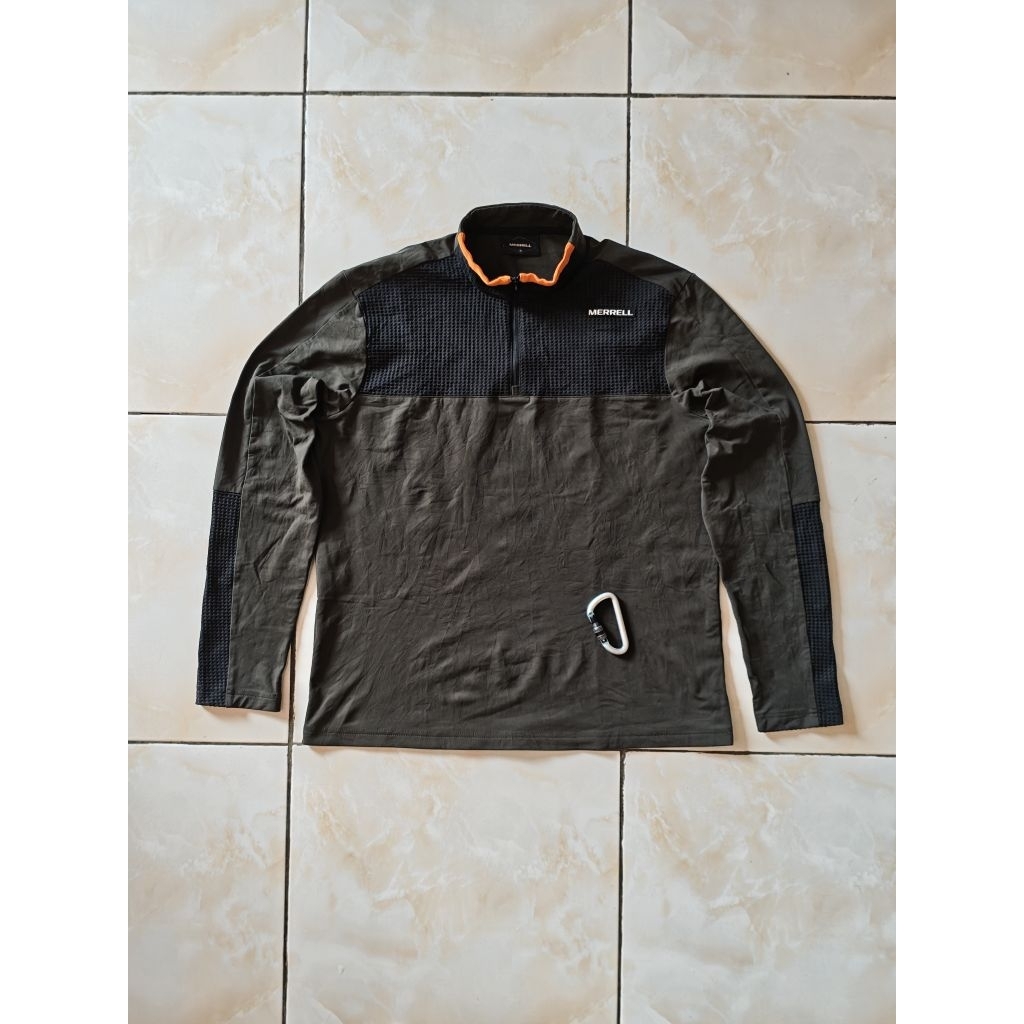 Baju Merrel Softshell Lengan Panjang Outdoor Second