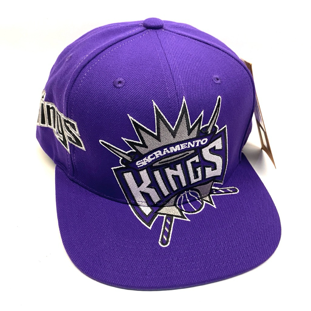 Topi Mitchell & Ness NBA HWC Sacramento Kings Big Logo Deep Purple