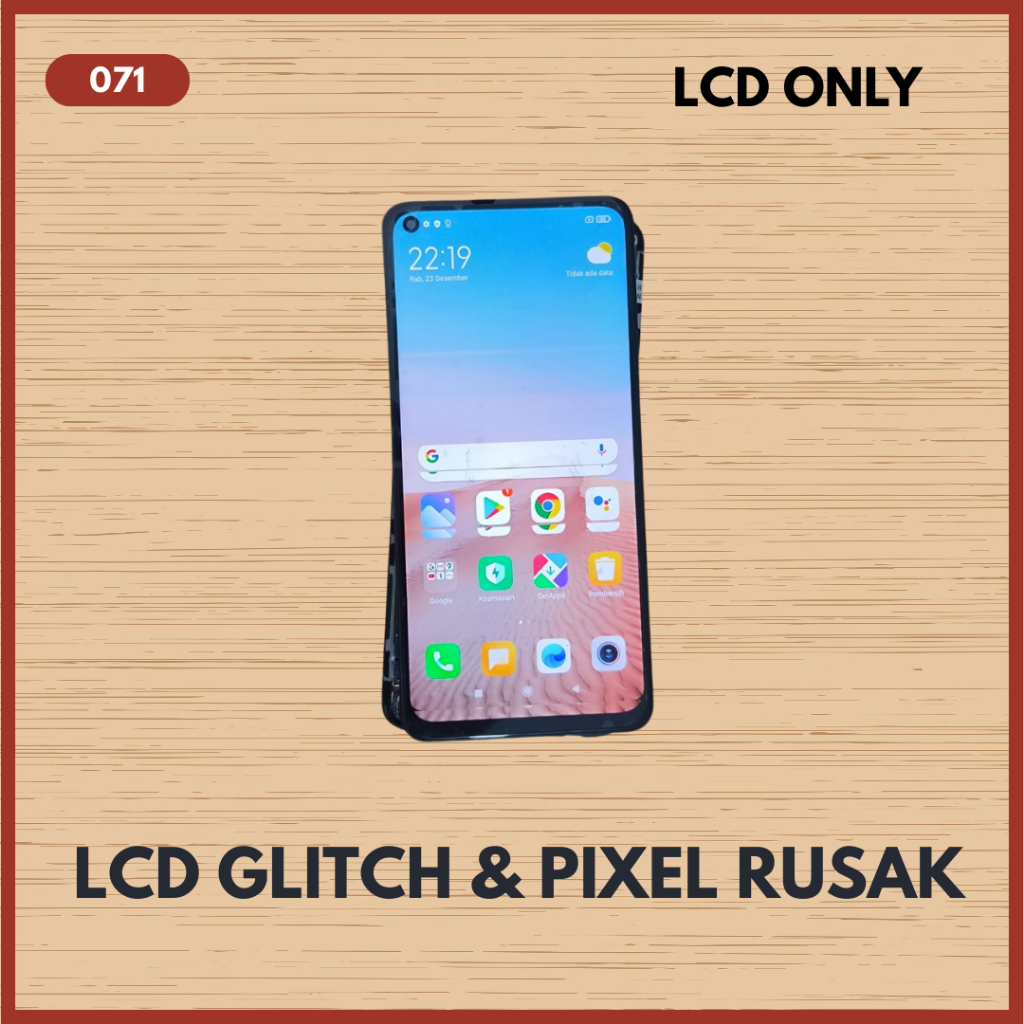 LCD FRAME ORIGINAL REDMI NOTE 9 MINUS LAYAR COPOTAN