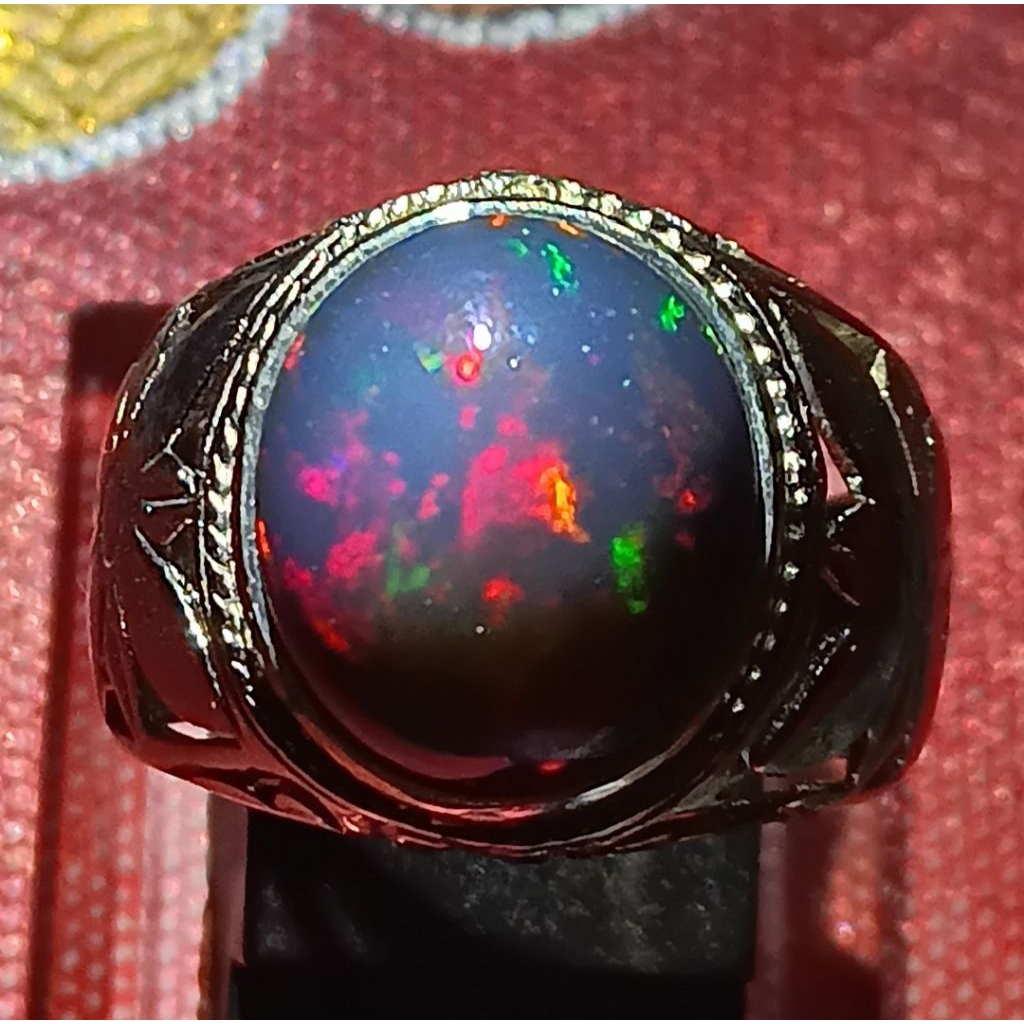 Natural  Black Opal Ethiopia