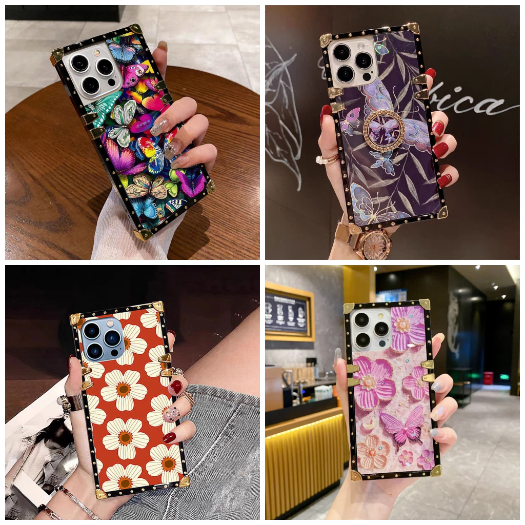 Casing Hp VL Flower Case Samsung A7 2018 A9 2018 A02 A02S A03 A03S A03 Core A04E