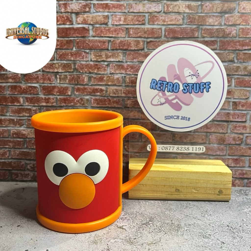 Mug Sesame Street Elmo Original Universal Studios Singapore