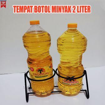 Rak Botol Minyak 2 Liter Tempat Botol Minyak 2 Liter serbaguna