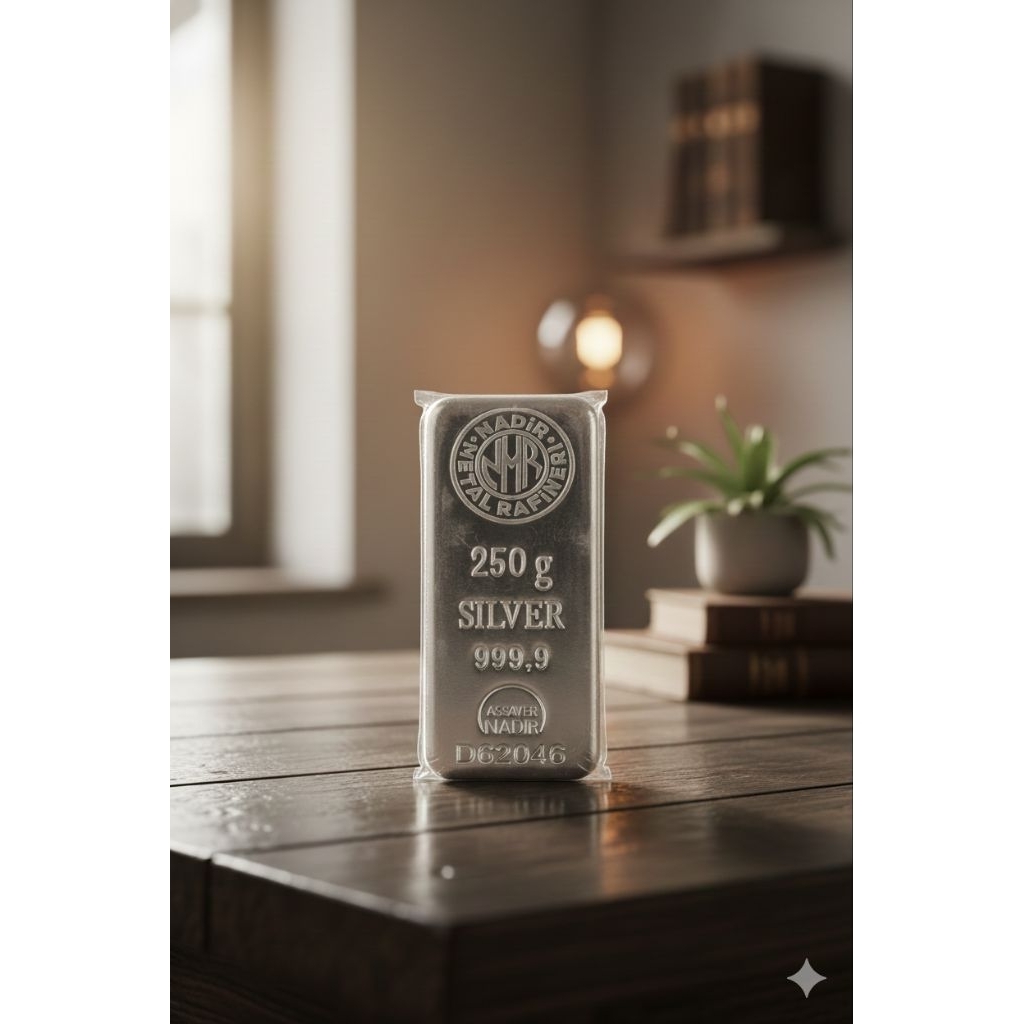 Perak/Silver Nadir 999,9 250gr (LBMA)