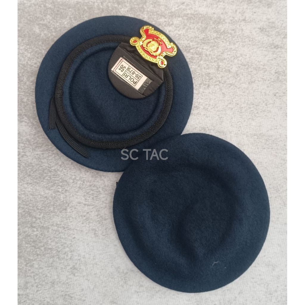 Baret BRIMOB JATAH+EMBLEM JATAH/Baret Jatah BRIMOB