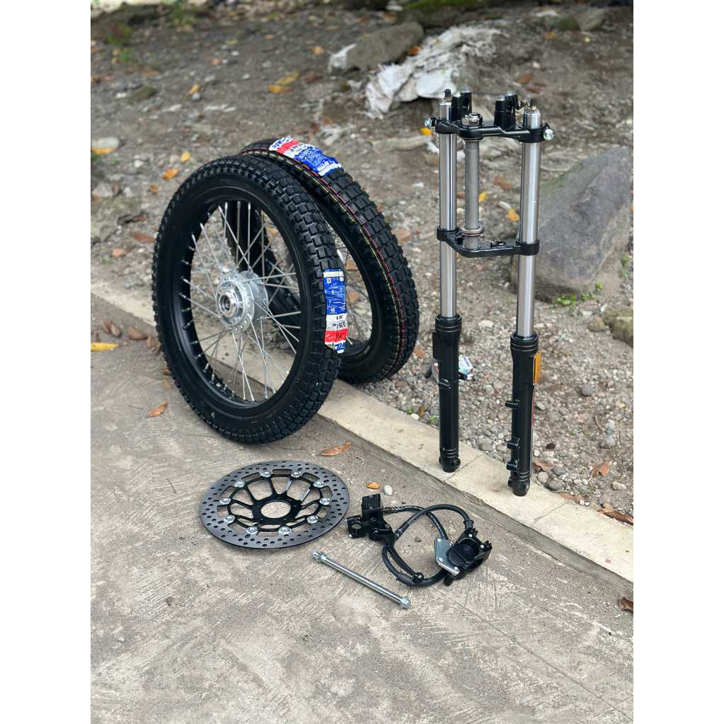 paket ban depan belakang honda win upgrade cakram kualitas terbaik