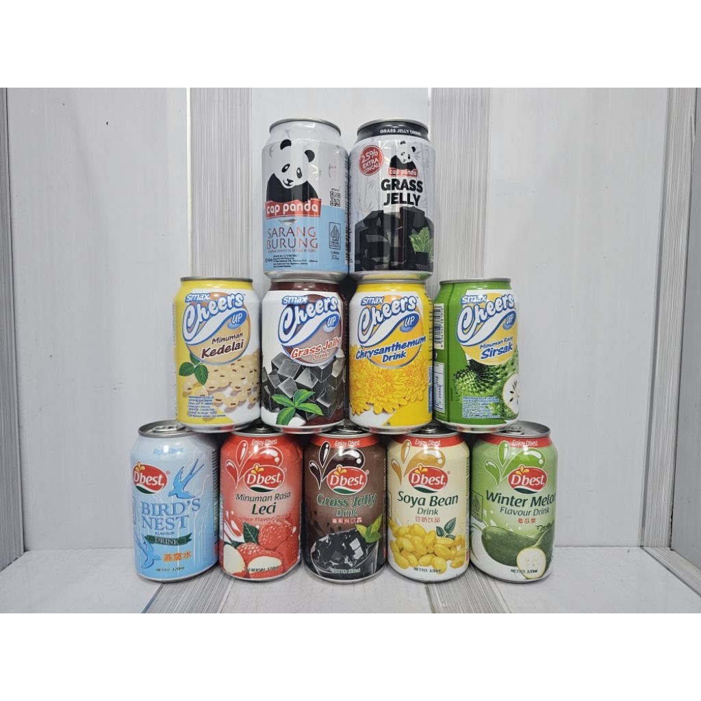Minuman Kaleng Cheers | D'Best | Cap Panda