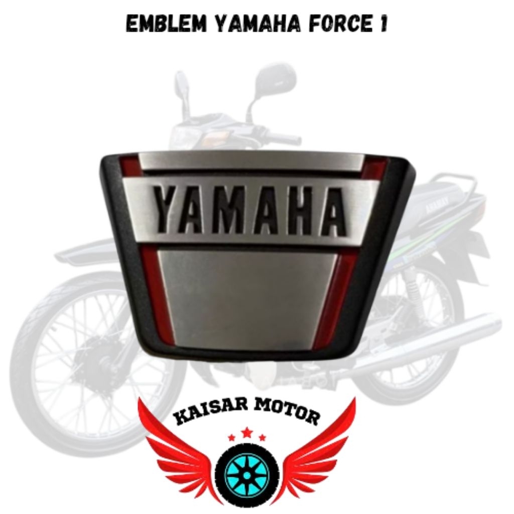 Emblem yamaha force 1 original