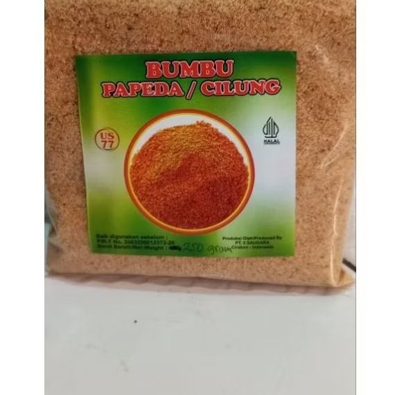 bumbu papeda/cilung 250gram