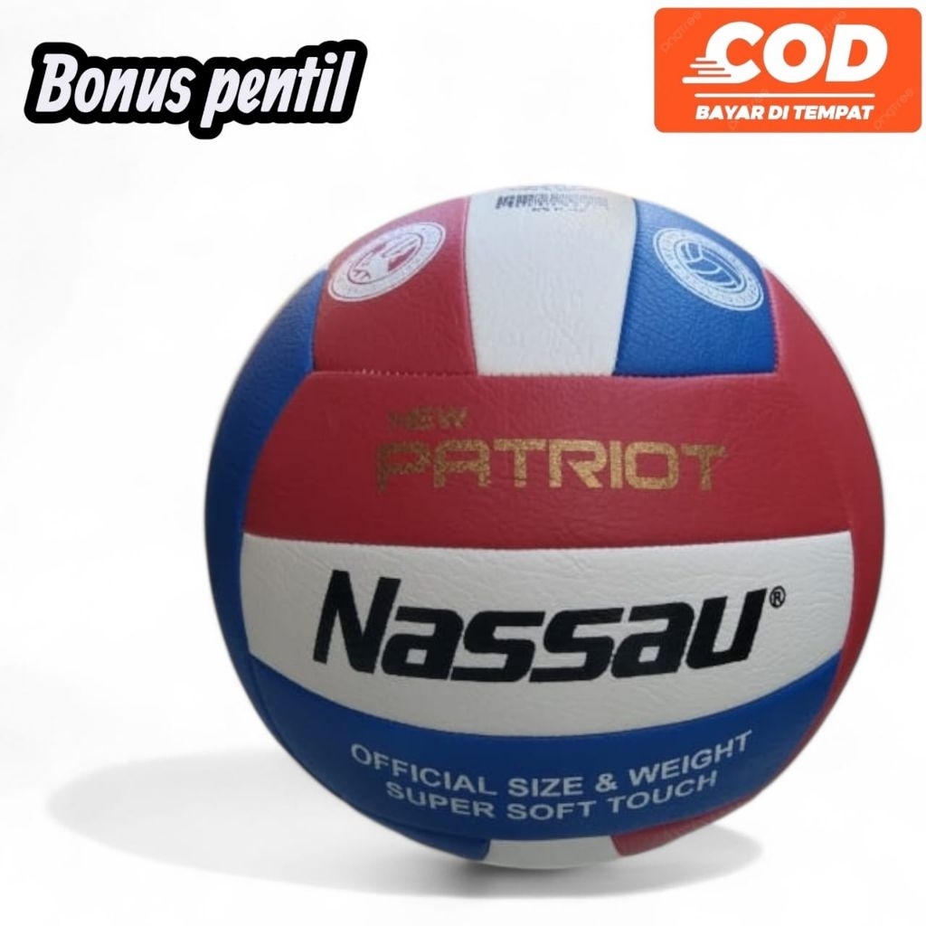 BOLA VOLLY VOLI NASSAU JAHIT MESIN