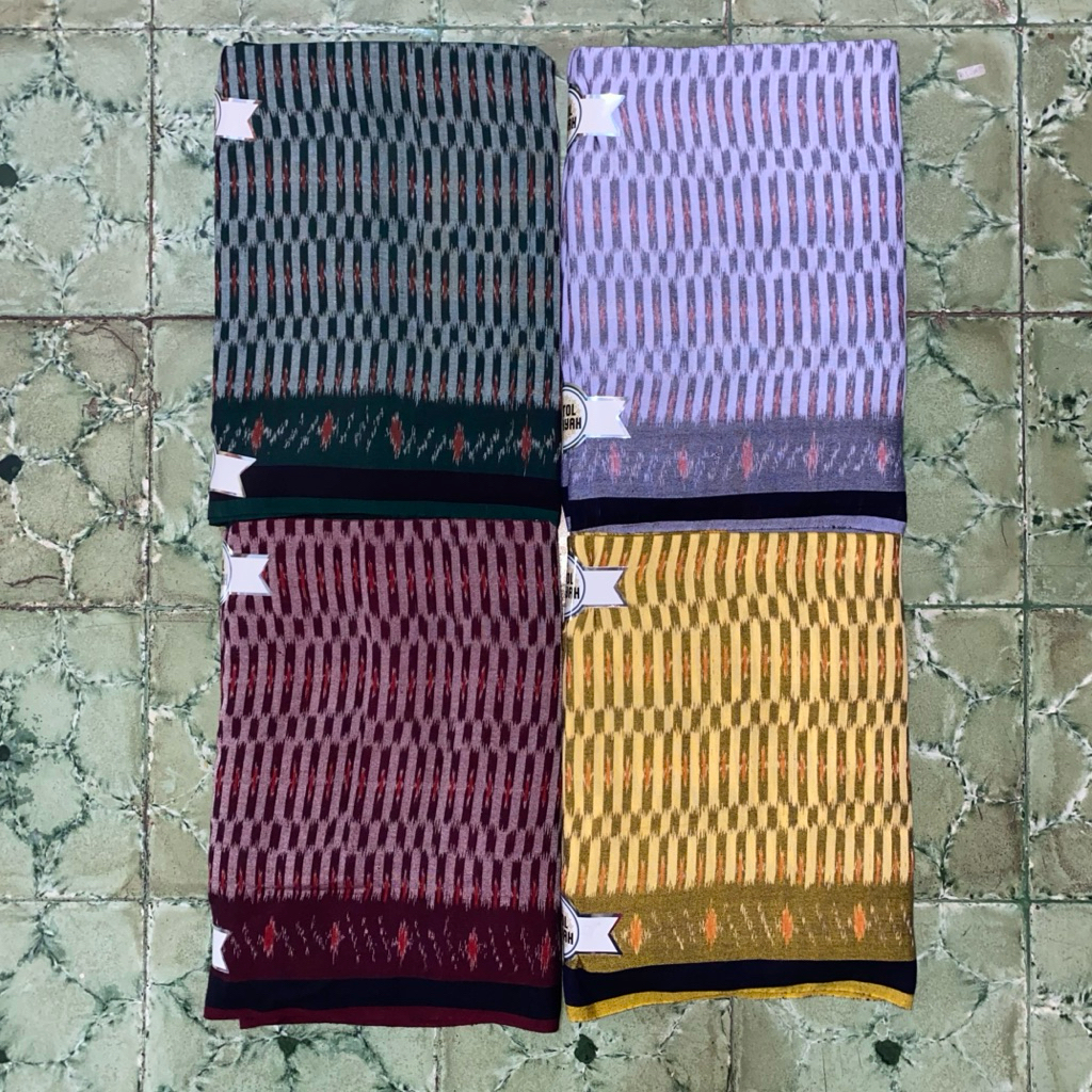 Sarung Goyor Botol Hidayah Motif Bata (JAHITAN TENGAH)