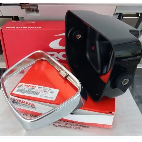 BATOK DAN RENG LAMPU DEPAN KOTAK OVAL RX KING NEW ORIGINAL