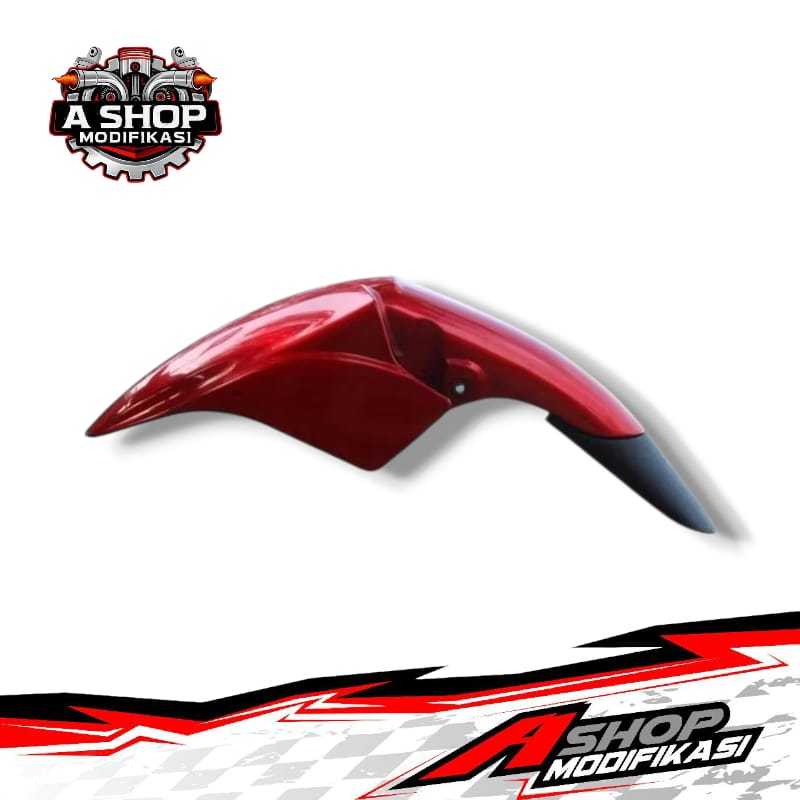 aksesoris suzuki skywave sambungan spakbor depan skywave 125