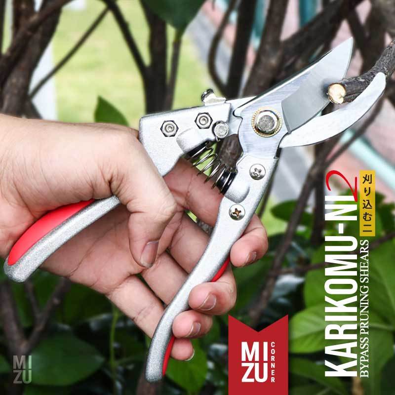 MIZU KARIKOMU-NI Bypass Pruning Shears Gunting Taman Gunting Stek Bonsai Gunting Dahan Ranting Pohon
