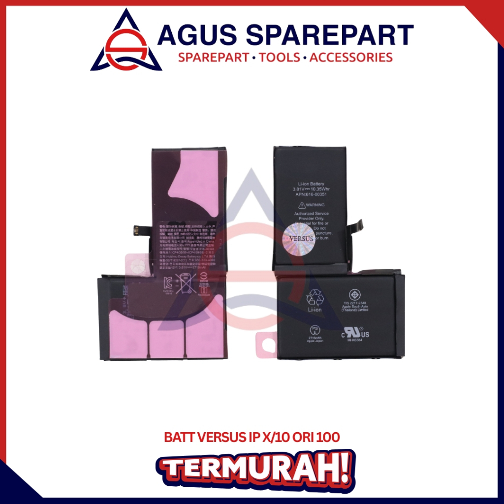 BATERAI IPHONE X / 10 ORI / BATRE / BATTERE / BATTERY