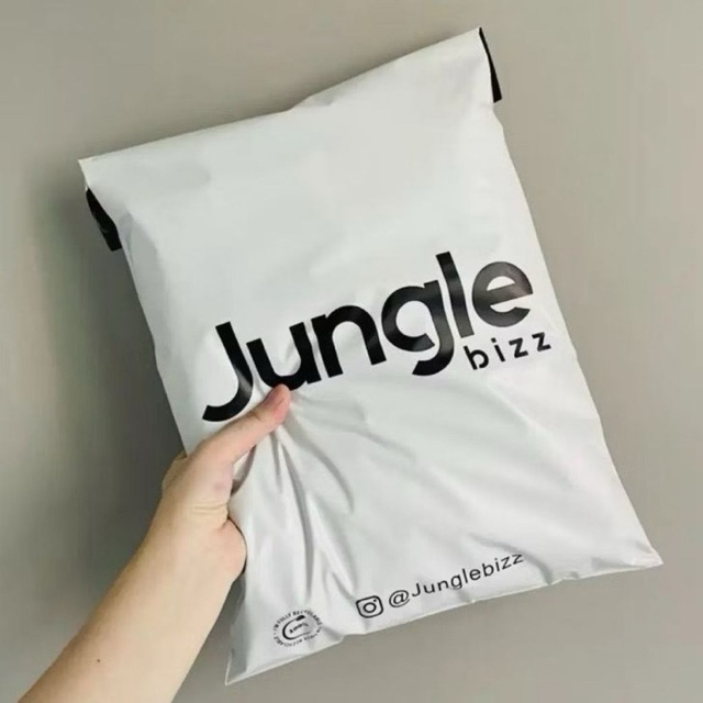 100 pcs polymailer glosy tebal ,polymailer custom logo , polymailer baju,polymailer celana,plastik o