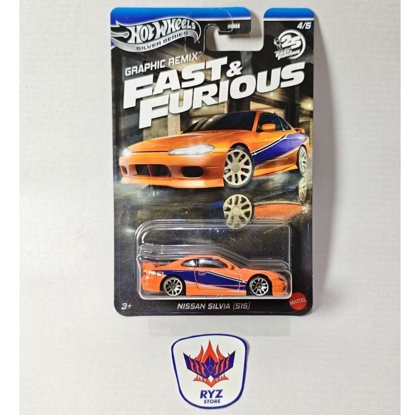 Hotwheels Fast And Furious Nissan Silvia S15