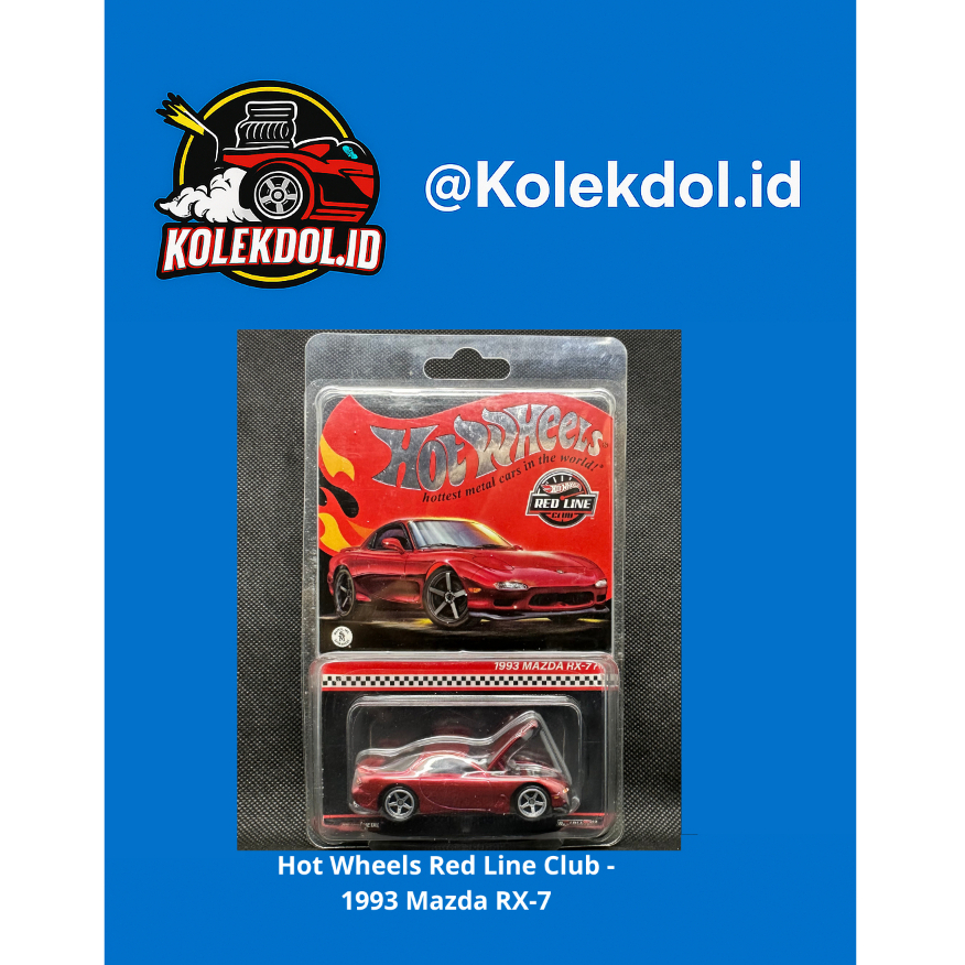 Hot Wheels Red Line Club 1993 Mazda RX-7 Hot Wheels RLC