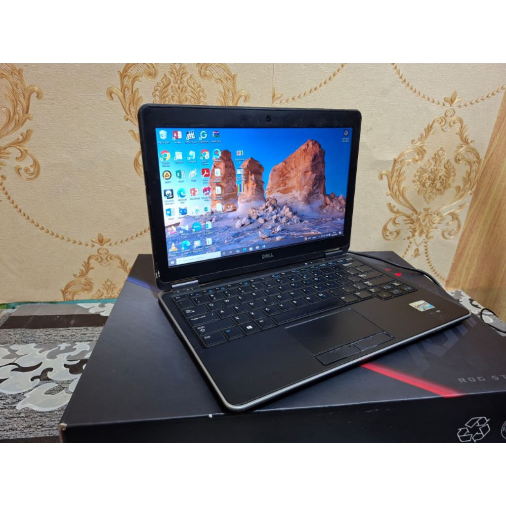 LAPTOP DELL LATITUDE E7240 INTEL CORE I5-4TH RAM 4GB SSD 128GB -Display 13 Inch