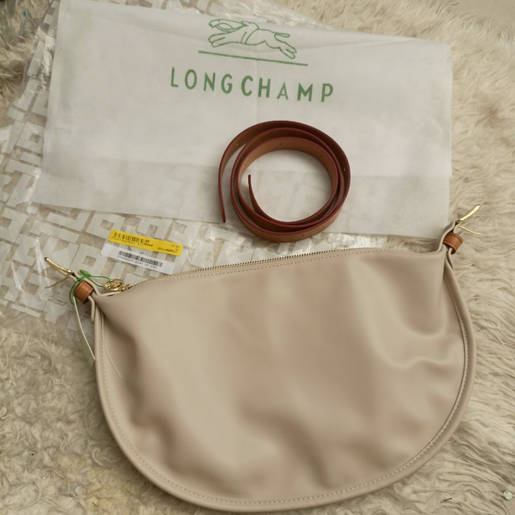 lc smoothie m crossbody bag sabit ivory clay kulit Sling shoulder tas selempang bahu