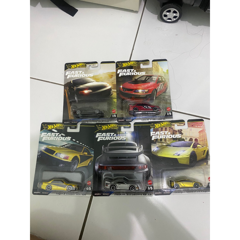 Hotwheels Premium Fast Furious