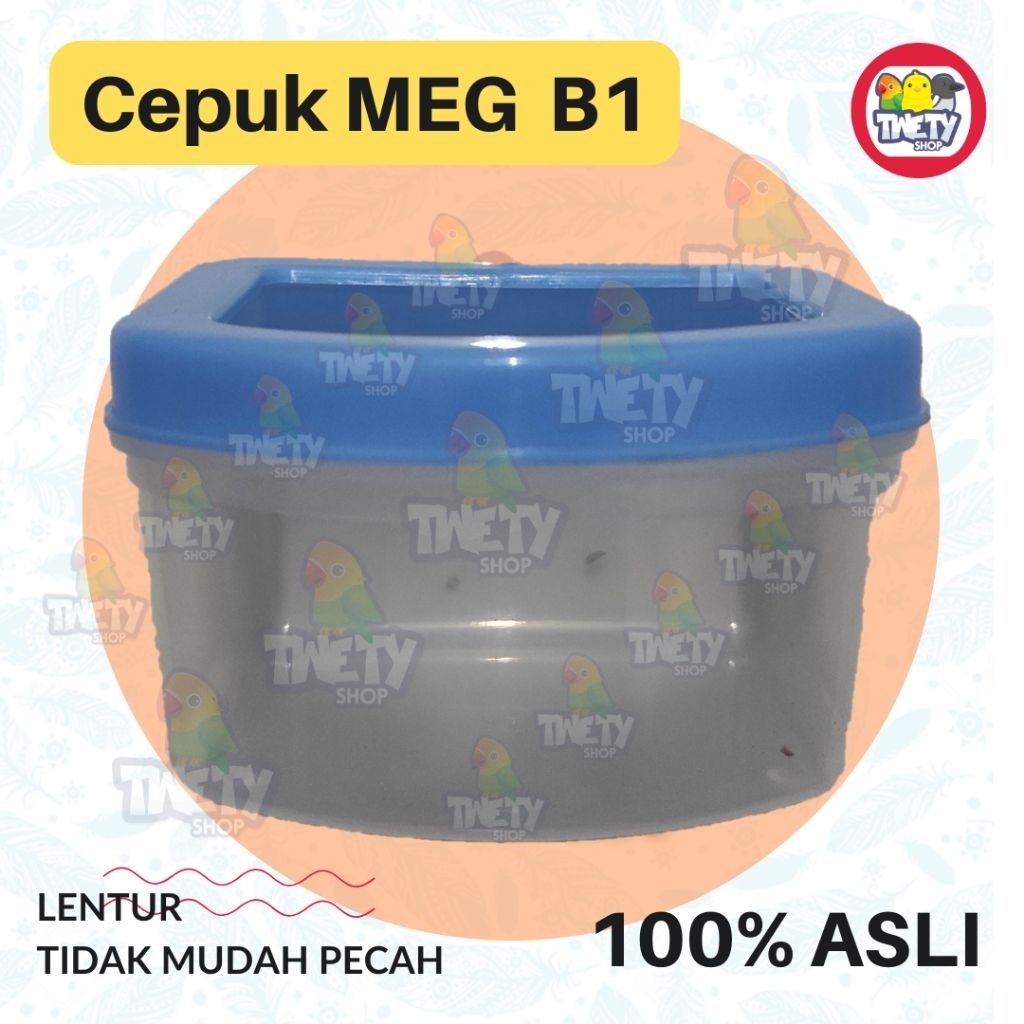 Tempat Makan dan Minum Cepuk MEG B1 Cepuk Minum  Cepuk Makan Sangkar Kandang
