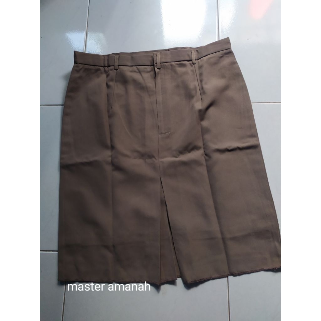 Rok PDH PNS Wanita Kemhan Seragam Kantor Kemhan Rok Pendek Seragam Kemhan