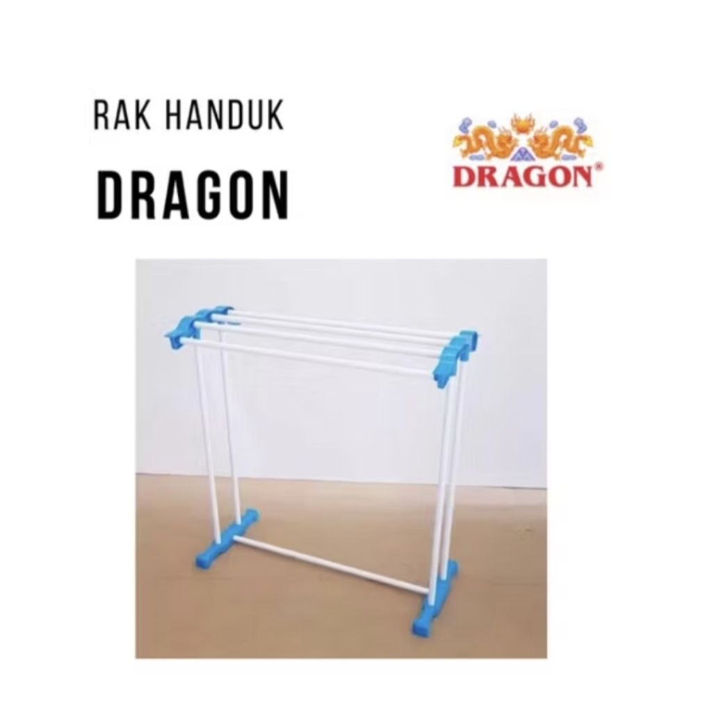 rak handuk dragon/rak handuk/jemuran handuk/jemuran handuk 5 tiang