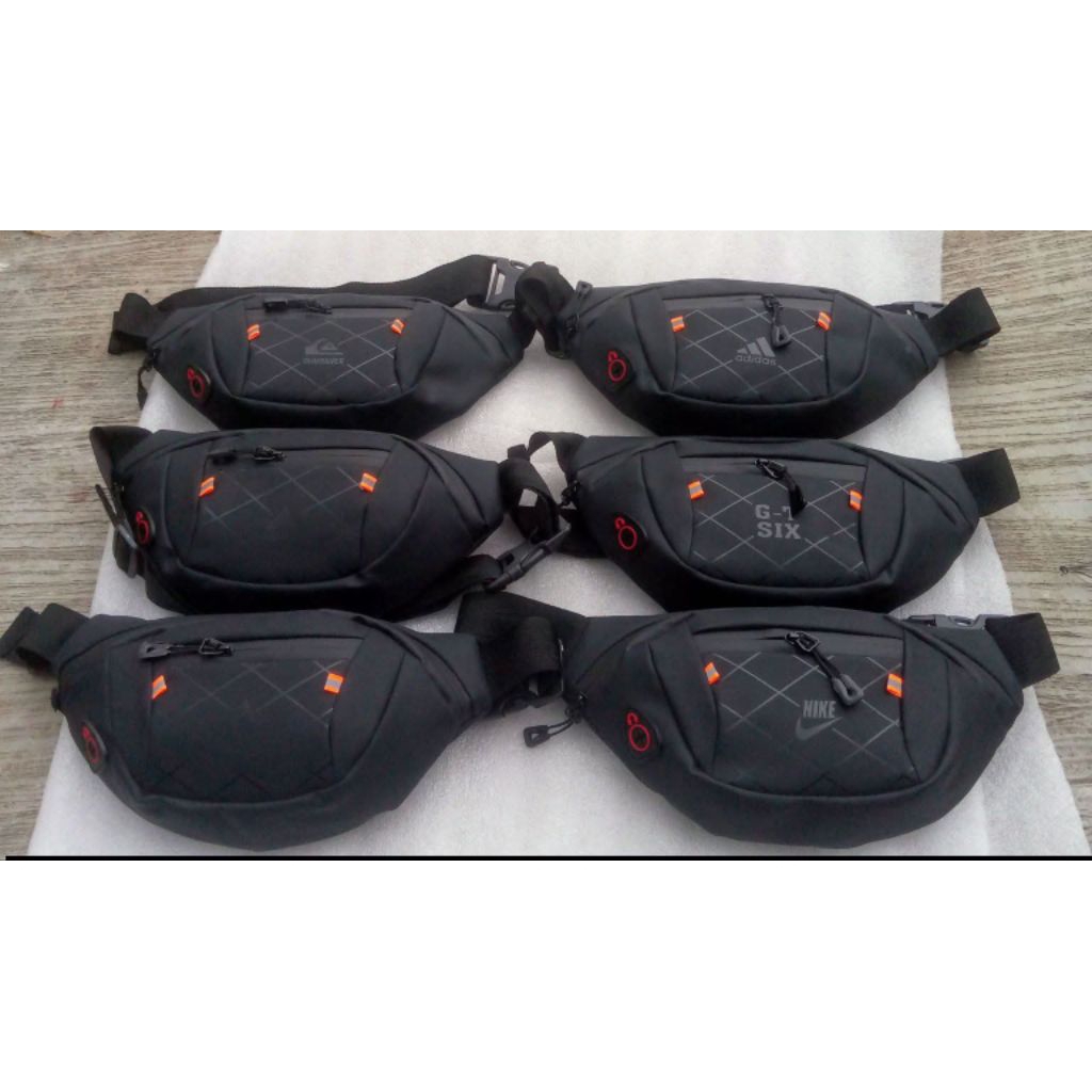 Tas Slingbag Pria Wanita Premium – Waistbag GUMMO Sporty Anti Air, Muat Banyak & Stylish