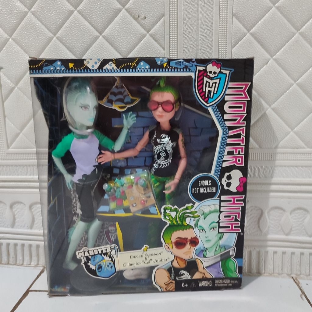 Monster High Deuce Gorgon and Gillington