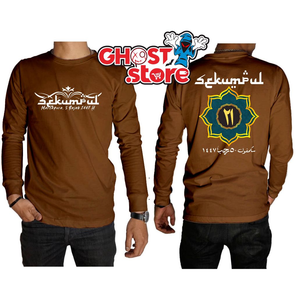 Kaos Haul Sekumpul 2025 Desain Terbaru Lengan Panjang