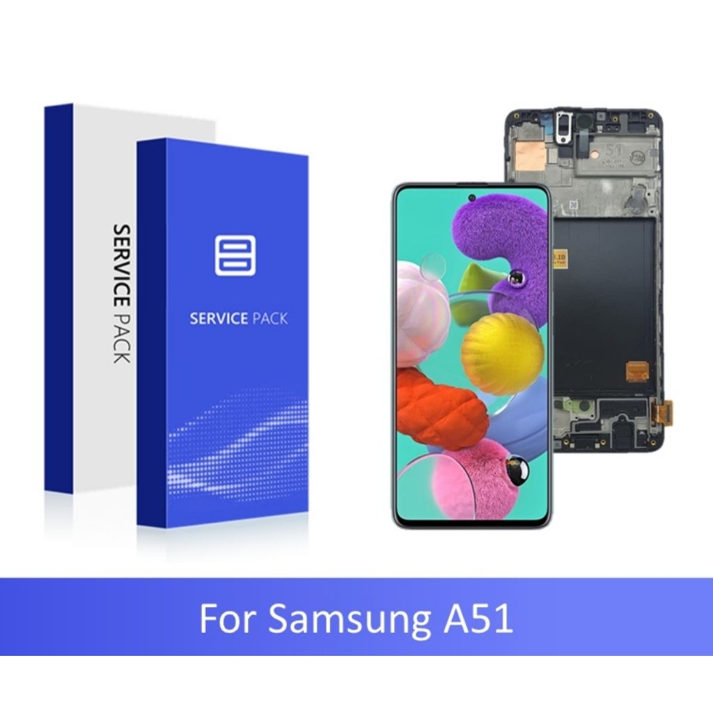 Lcd Samsung A51 Original Amoled + Frame