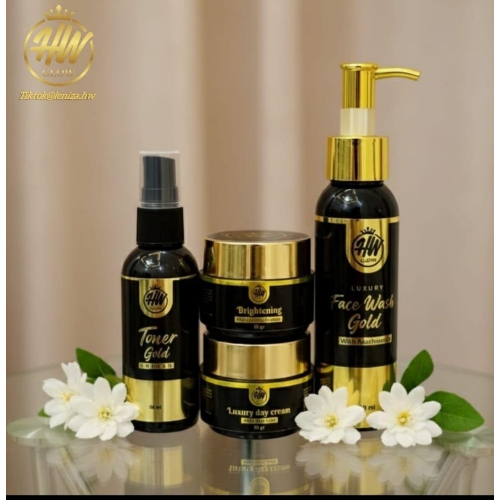 PAKET GLOW PRODUK HW GLOW SKINCARE