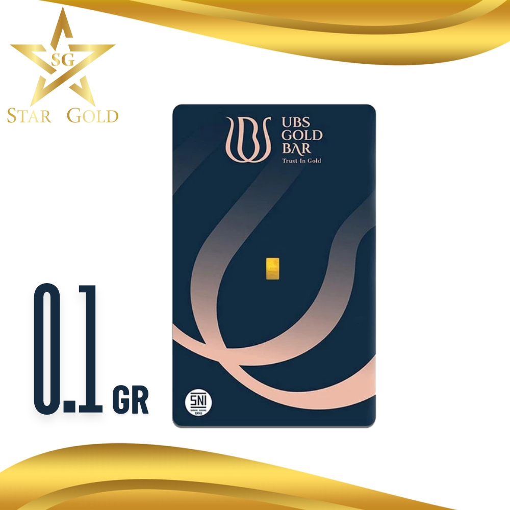 Star Gold Logam Mulia UBS ( LM ) 0.1GR 0.1 Gram