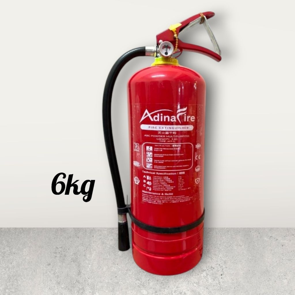 Apar 6kg powder Tabung Apar 6 kg