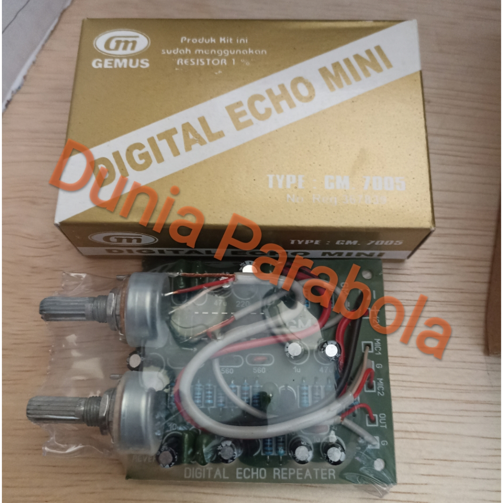 KIT Digital Echo Mini Reverb GM 7005