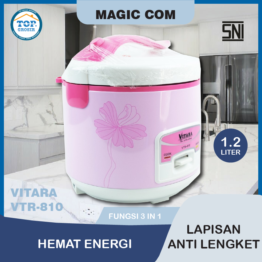 MAGIC COM VITARA 1,2LITER PENANAK NASI MUAH BERKUALITAS