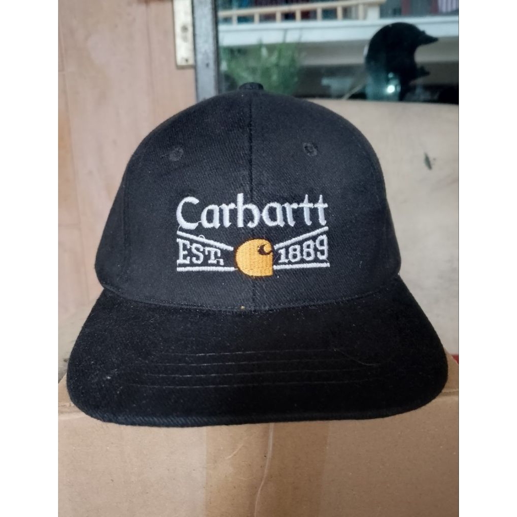 CARHARTT topi skena topi skateboard topi band "prelove" bekas si tampan.
