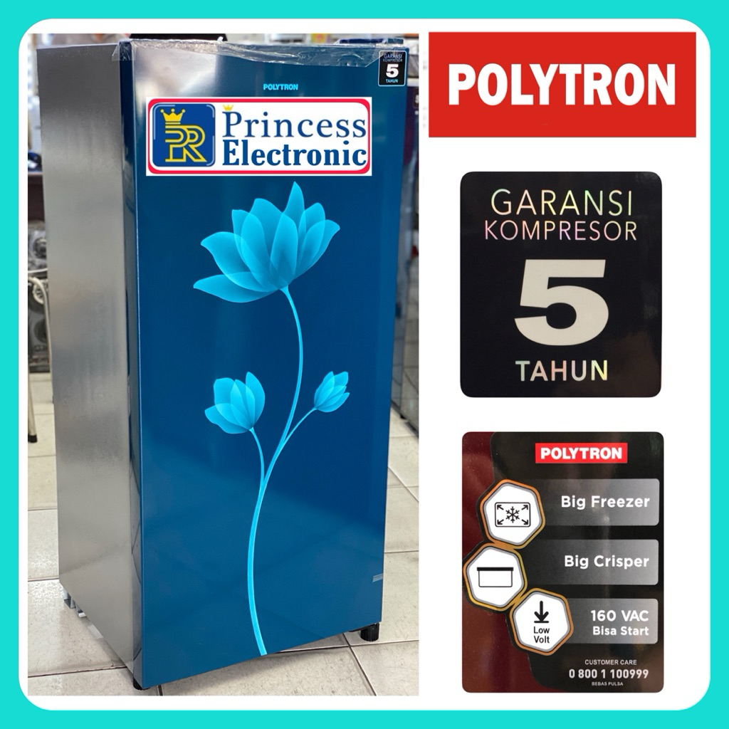 Kulkas polytron 1 pintu PRB 189