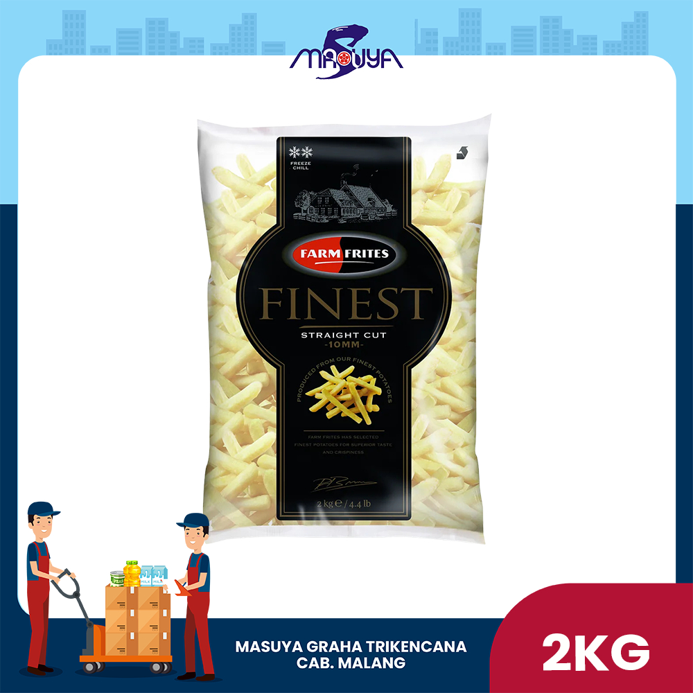 Farm Frites Fries Finest Straight Cut 10MM 2KG