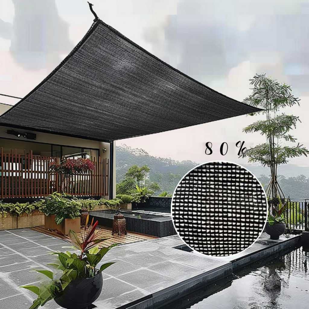 Paranet 80% Anti UV Anti Hujan  Terpal Tahan Panas