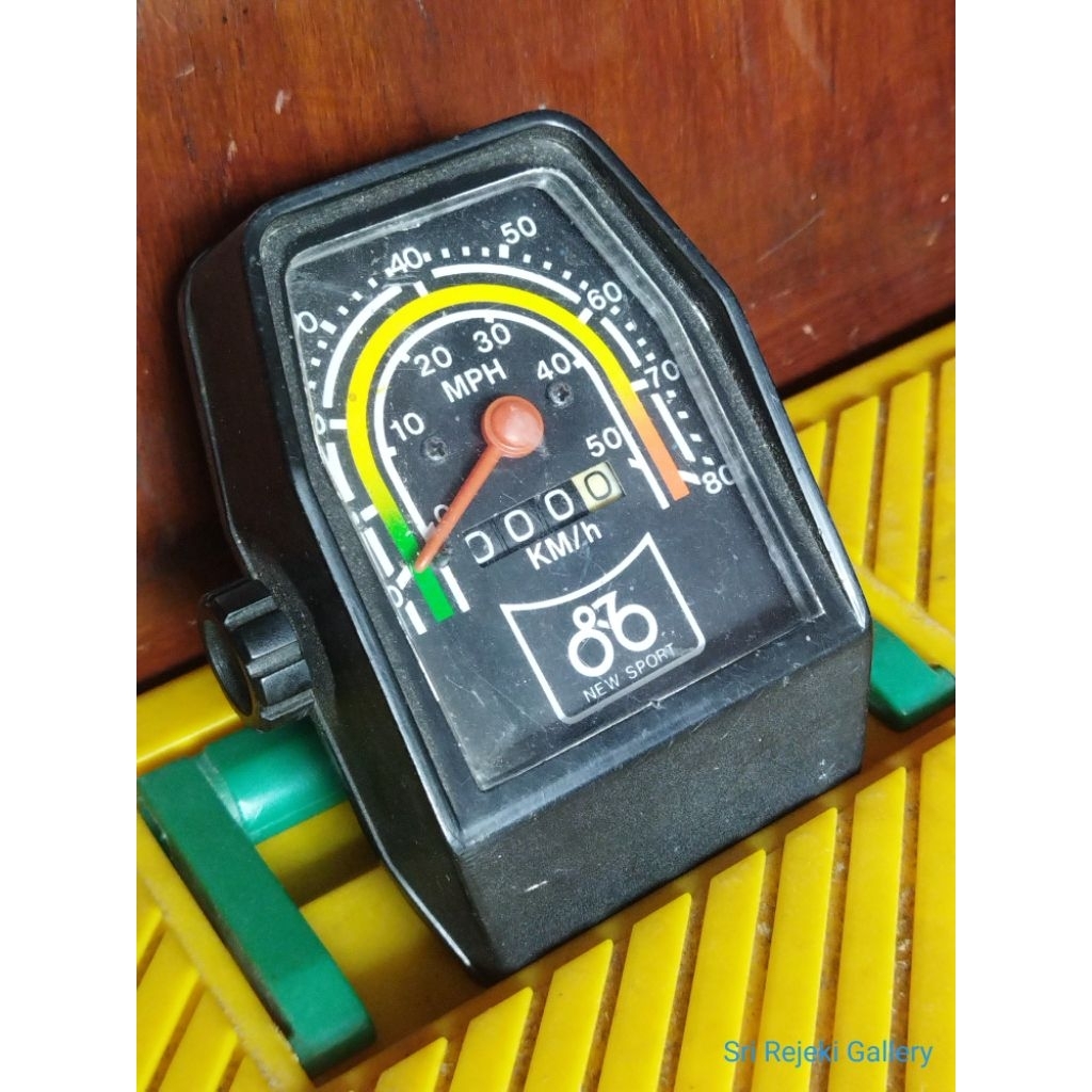 Spedometer sepeda balap jadul vintage New Sport