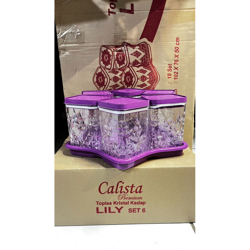 TOPLES LILI CALISTA 6 SET+ NAMPAN
