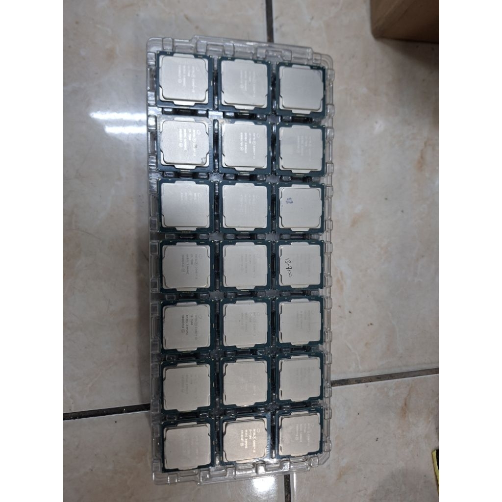 Processor i3-8100 Gen.8 untuk mobo h310 Garansi 1 bulan