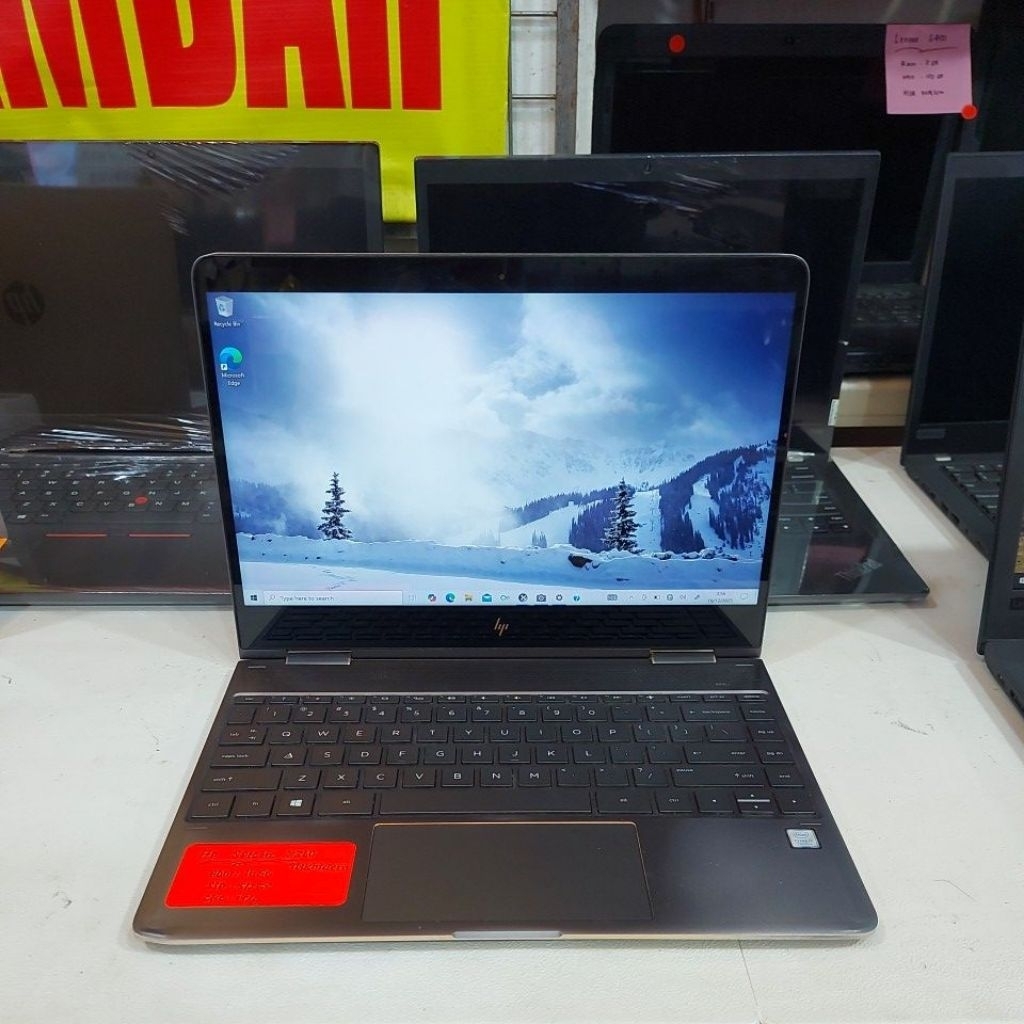 Laptop Hp Spectre x360 8265NGW core i7-7500U ram 16gb ssd 512gb touchscreen 360 1095