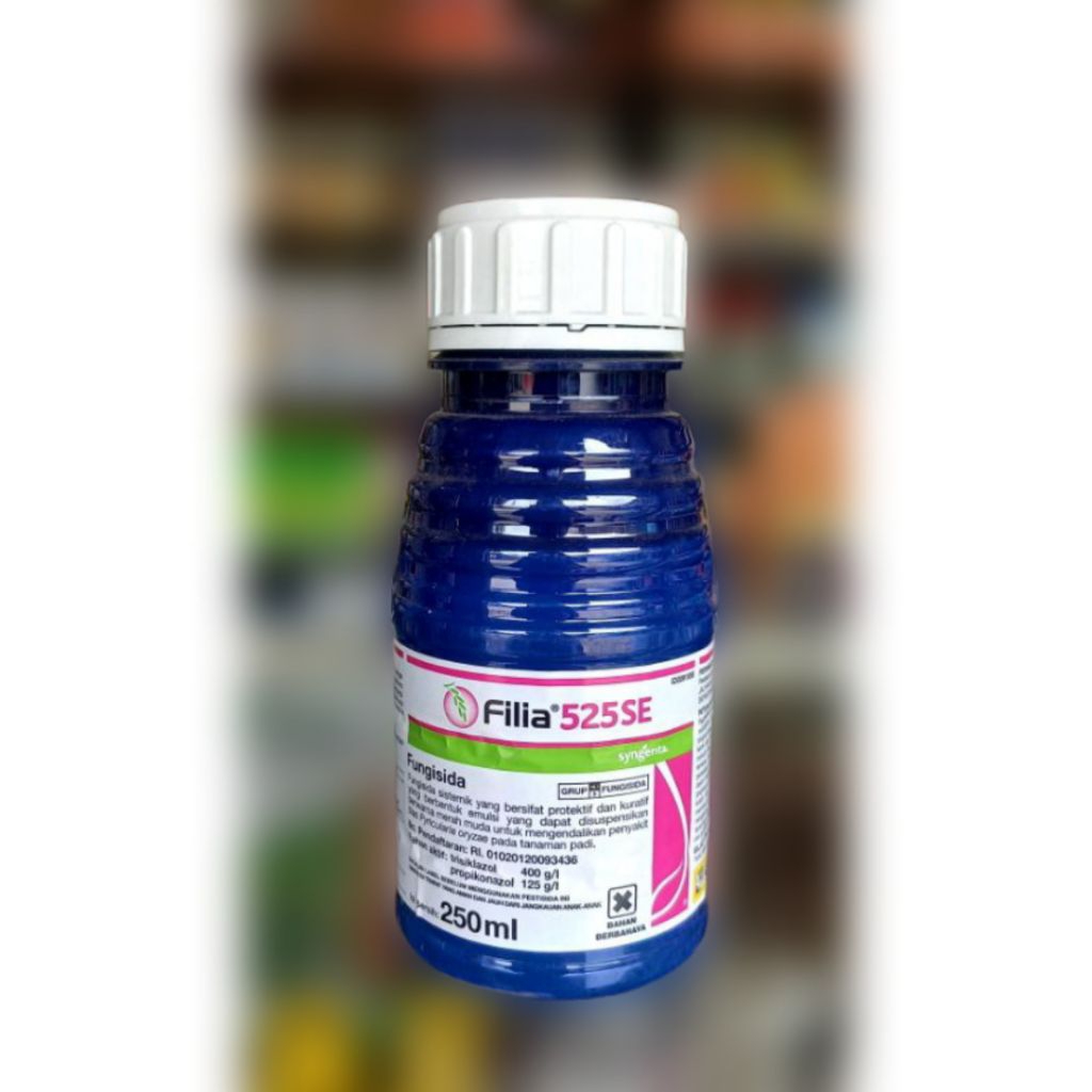 Fungisida Filia 525SE kemasan 250ml Blast dan Patah Leher padi