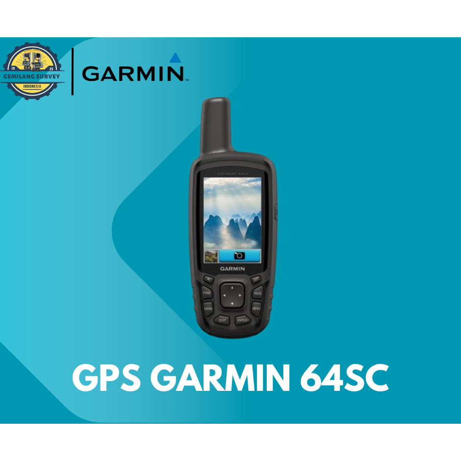 GPS Garmin 64sc Bekas / Garmin GPS 64sc bekas