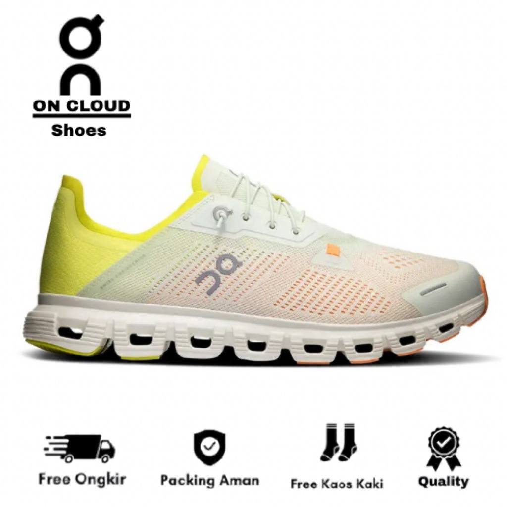 Running Shoes On Cloud / Cloud 6 Coast Aloe Limelight Shoes